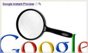 Google Instant Preview